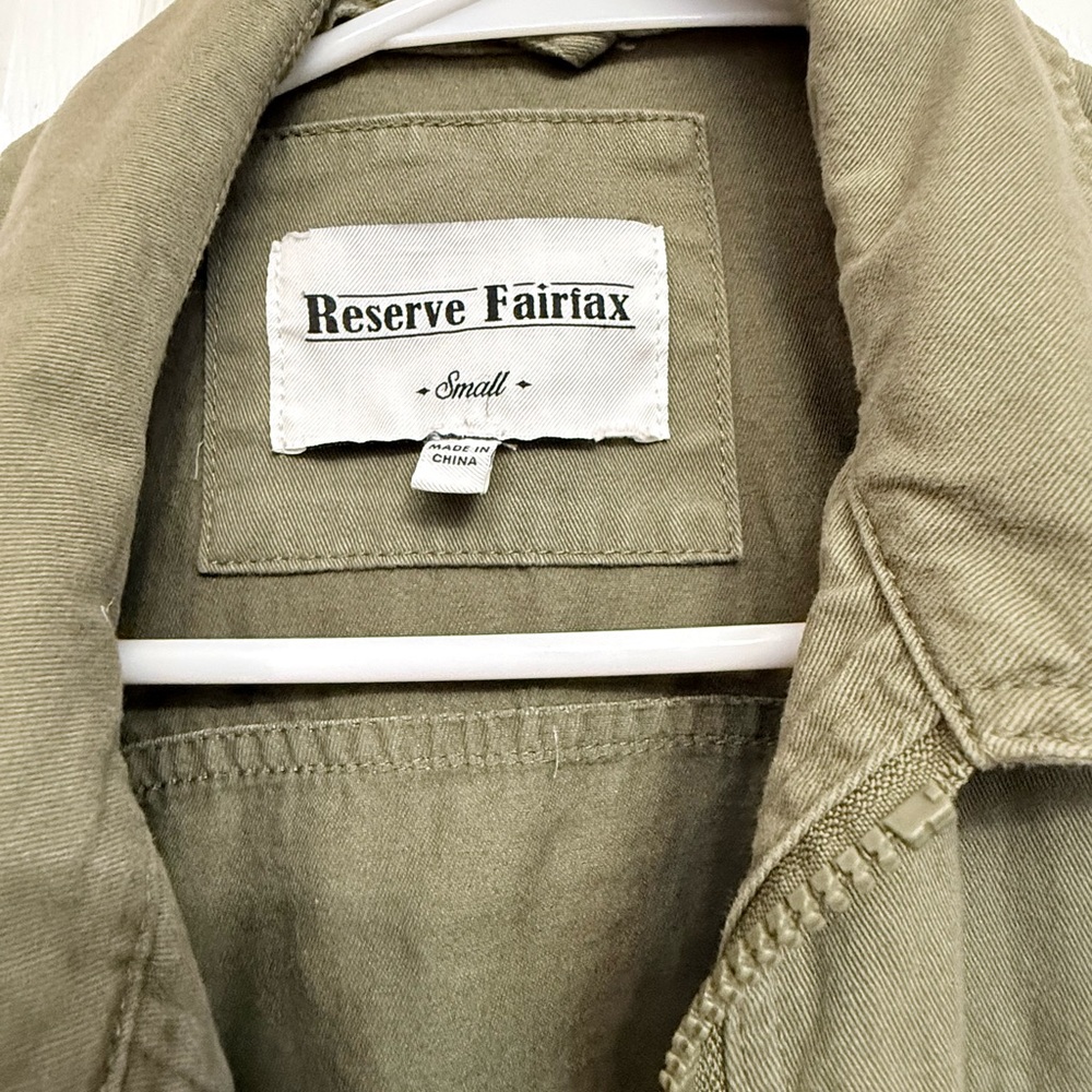 Cropped Olive Green Bomber Jacket - Women's Lightweight Layer - Picture 3 of 8